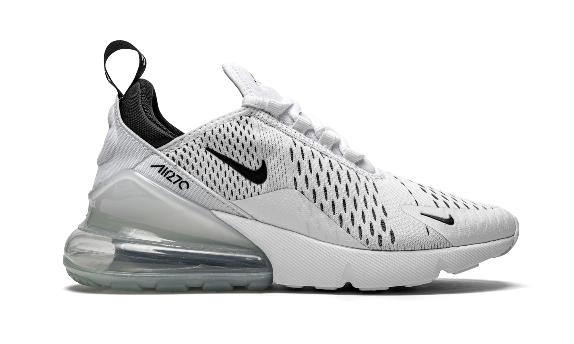 Air Max 270 Mns Women "White / black" AH6789 100