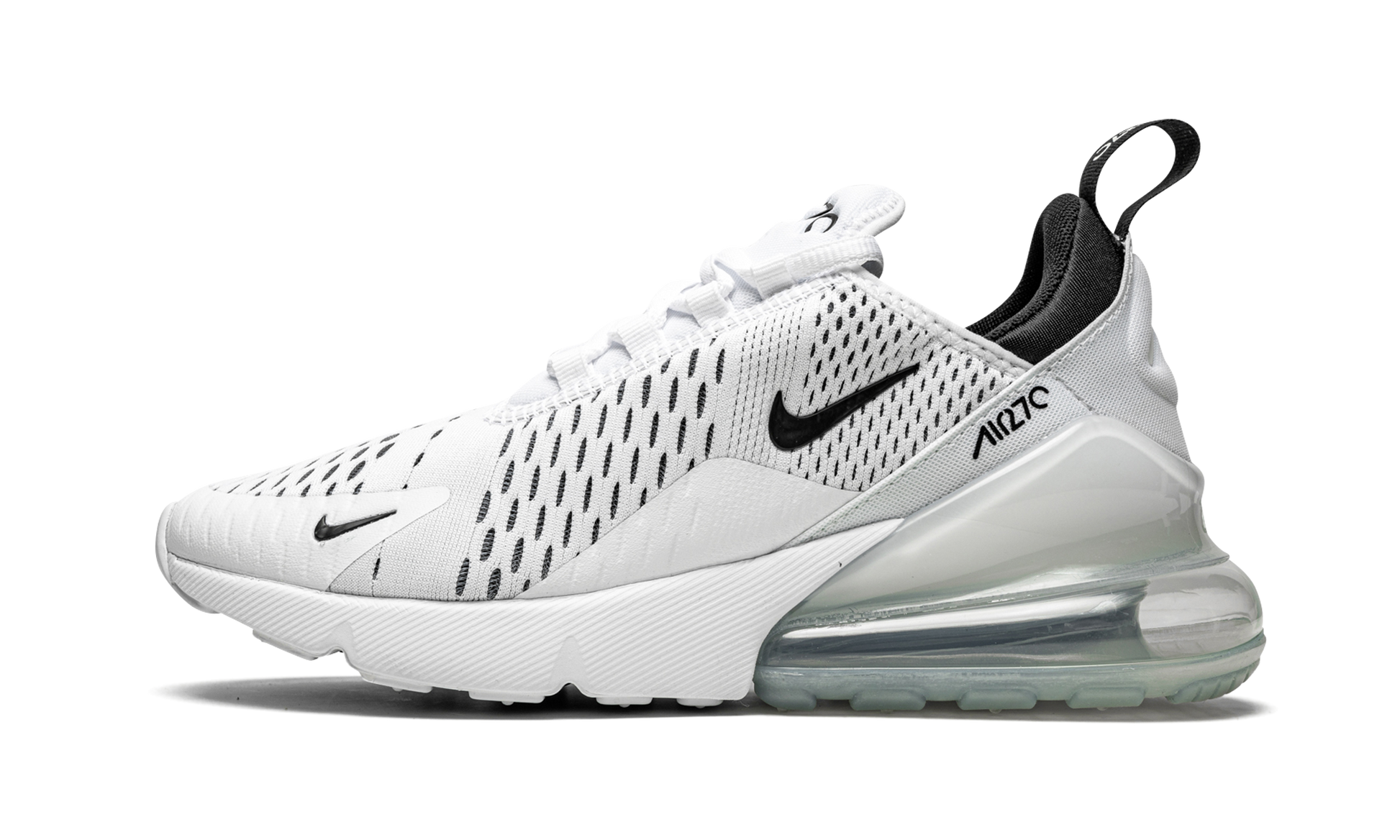 Air Max 270 Mns Women "White / black" AH6789 100