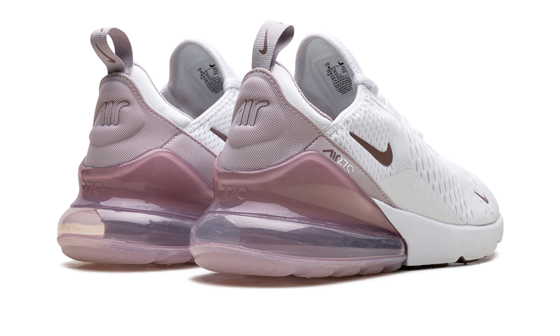 Air Max 270 Women "White smokey mauve black platinum violet" AH6789 120