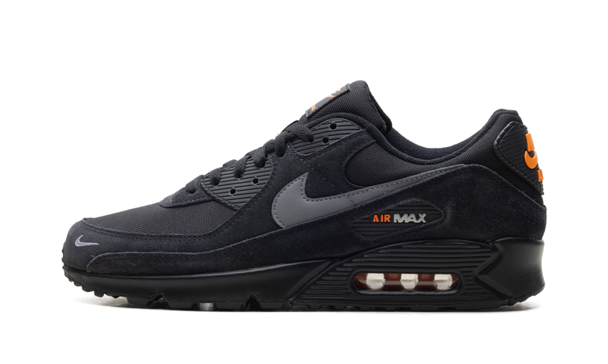Air Max 90 "Black metallic cool grey orange" DO6706 010