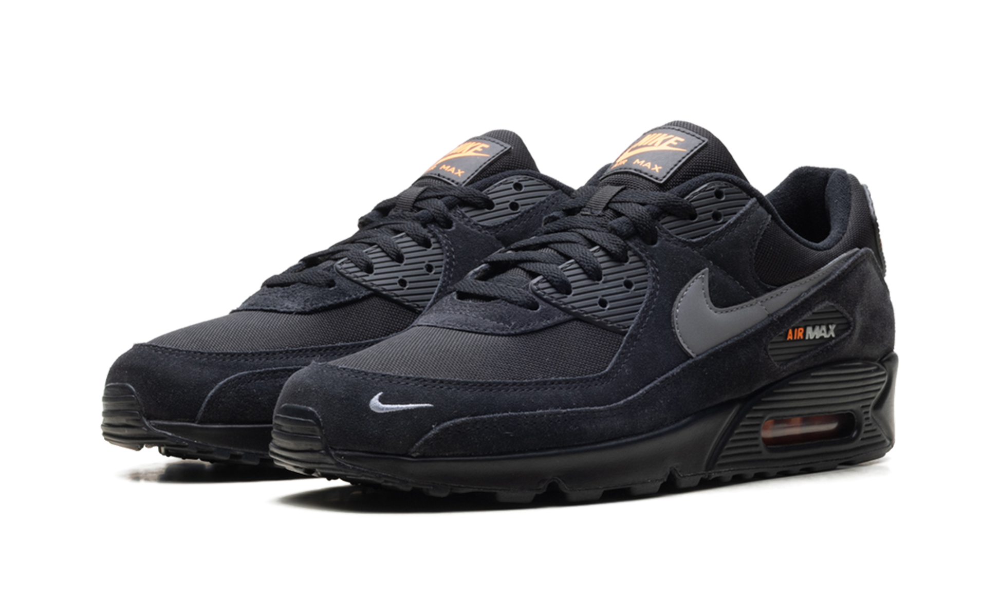 Air Max 90 "Black metallic cool grey orange" DO6706 010