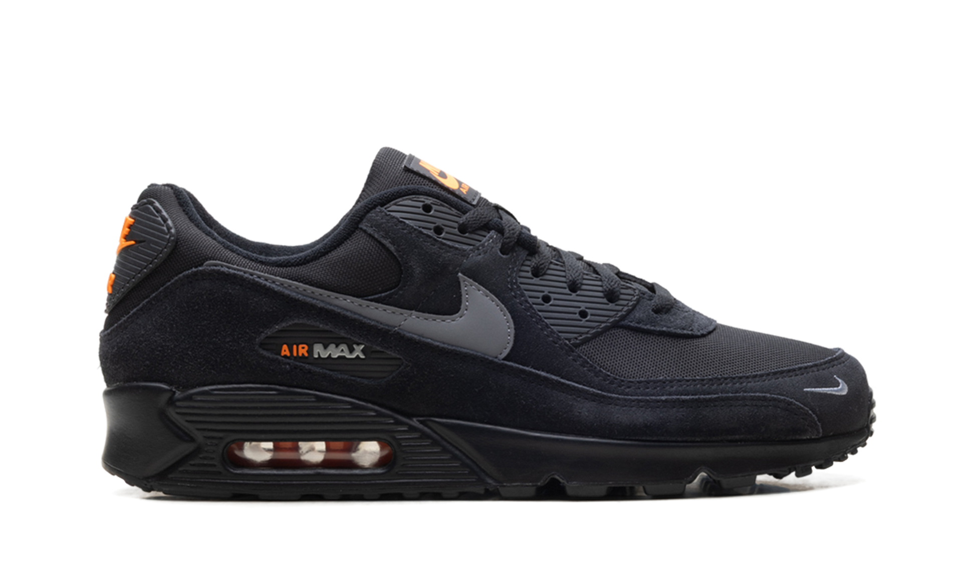 Air Max 90 "Black metallic cool grey orange" DO6706 010