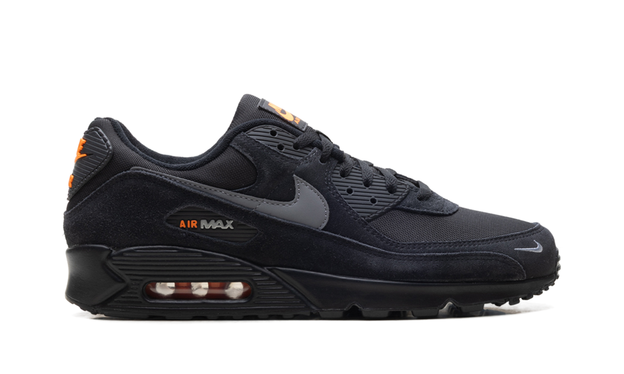 Air Max 90 "Black metallic cool grey orange" DO6706 010