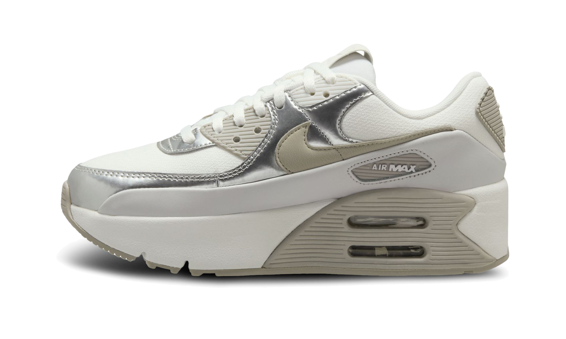 Air Max 90 Lv8 Women "Vast grey metallic platinum" IB0170 101