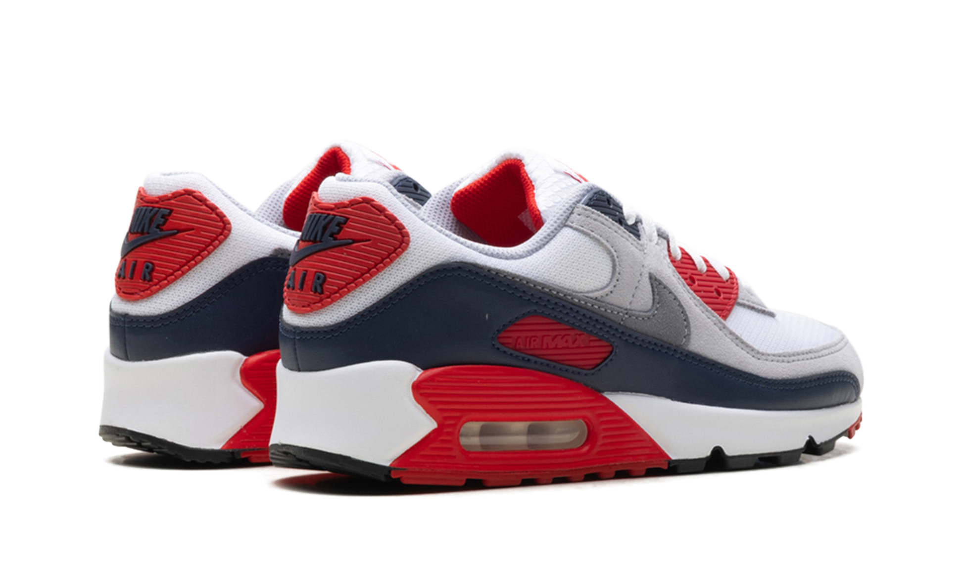 Air Max 90 "White/cool grey-university red" DM0029 117