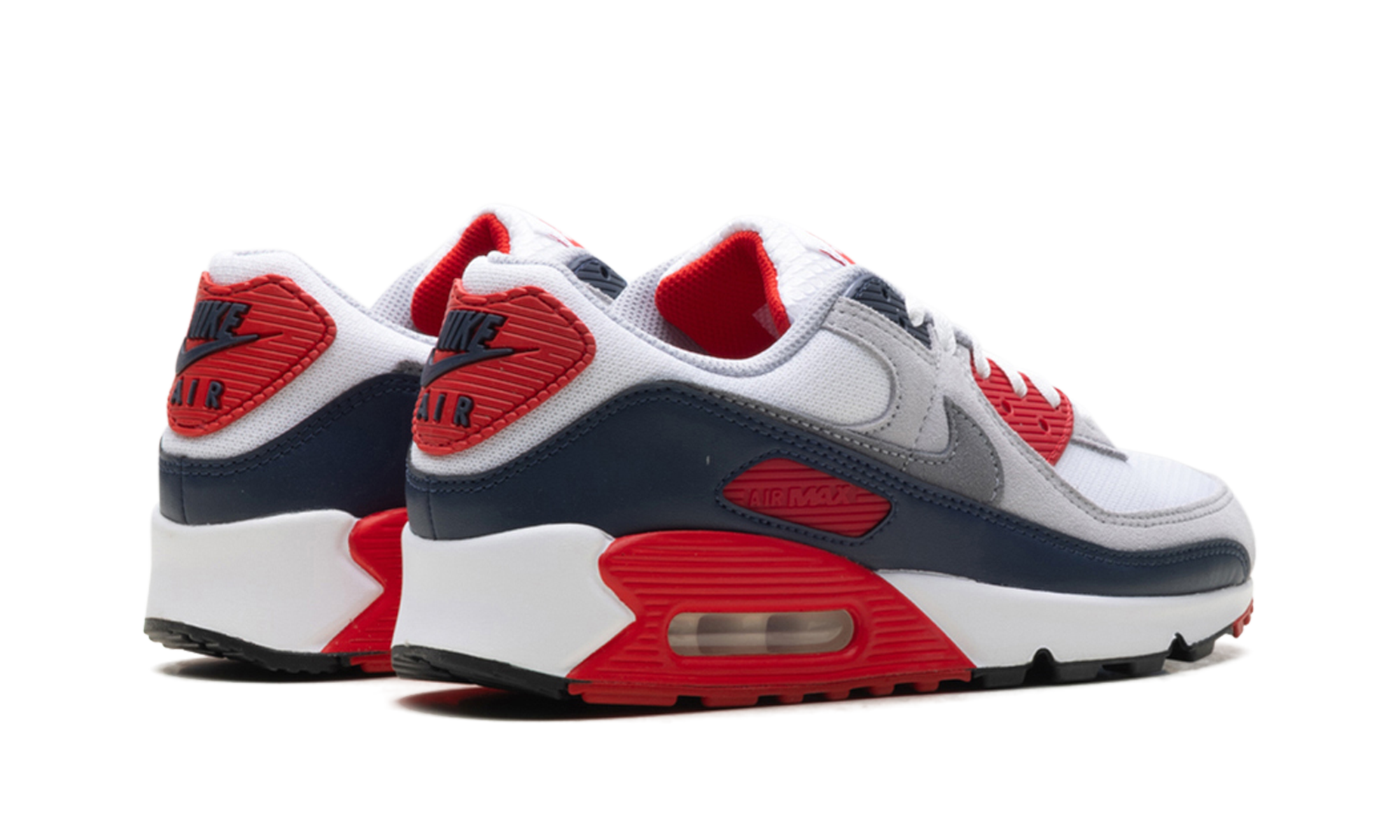 Air Max 90 "White/cool grey-university red" DM0029 117