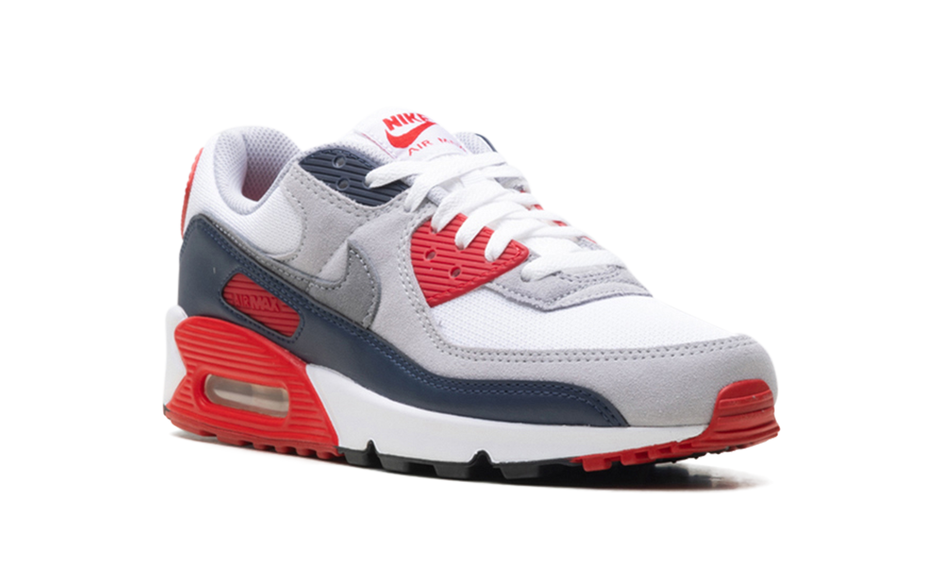 Air Max 90 "White/cool grey-university red" DM0029 117