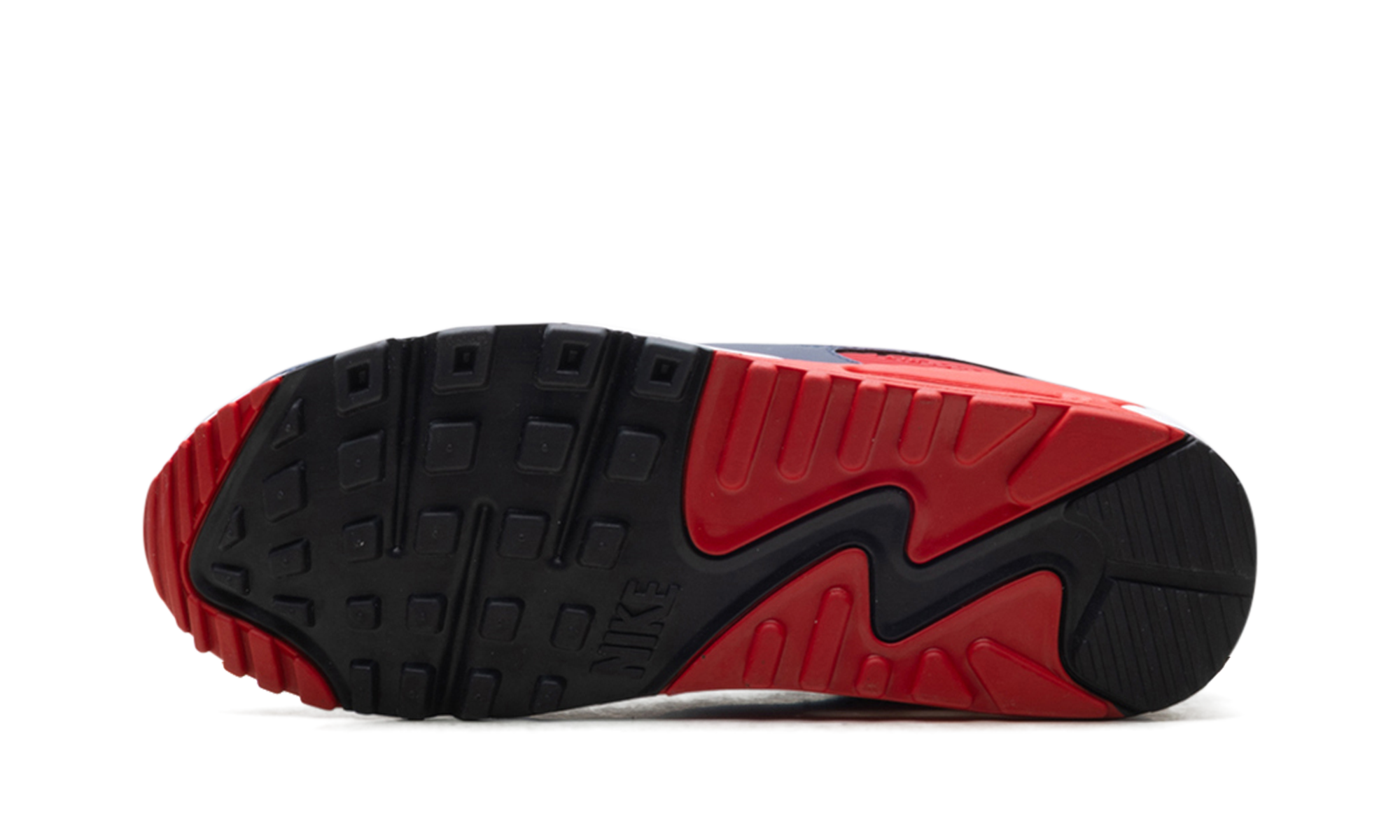 Air Max 90 "White/cool grey-university red" DM0029 117