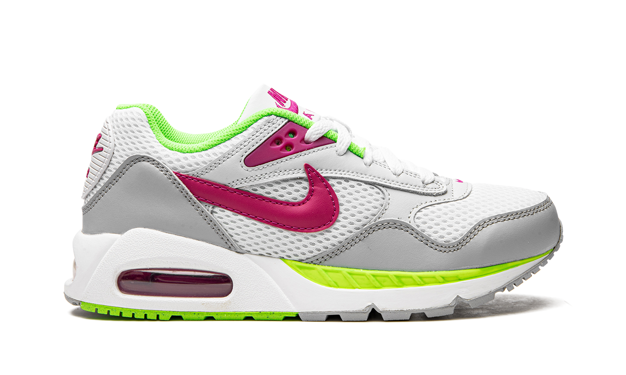 Air Max Correlate Mns Women "White fireberry lime green" 511417 163