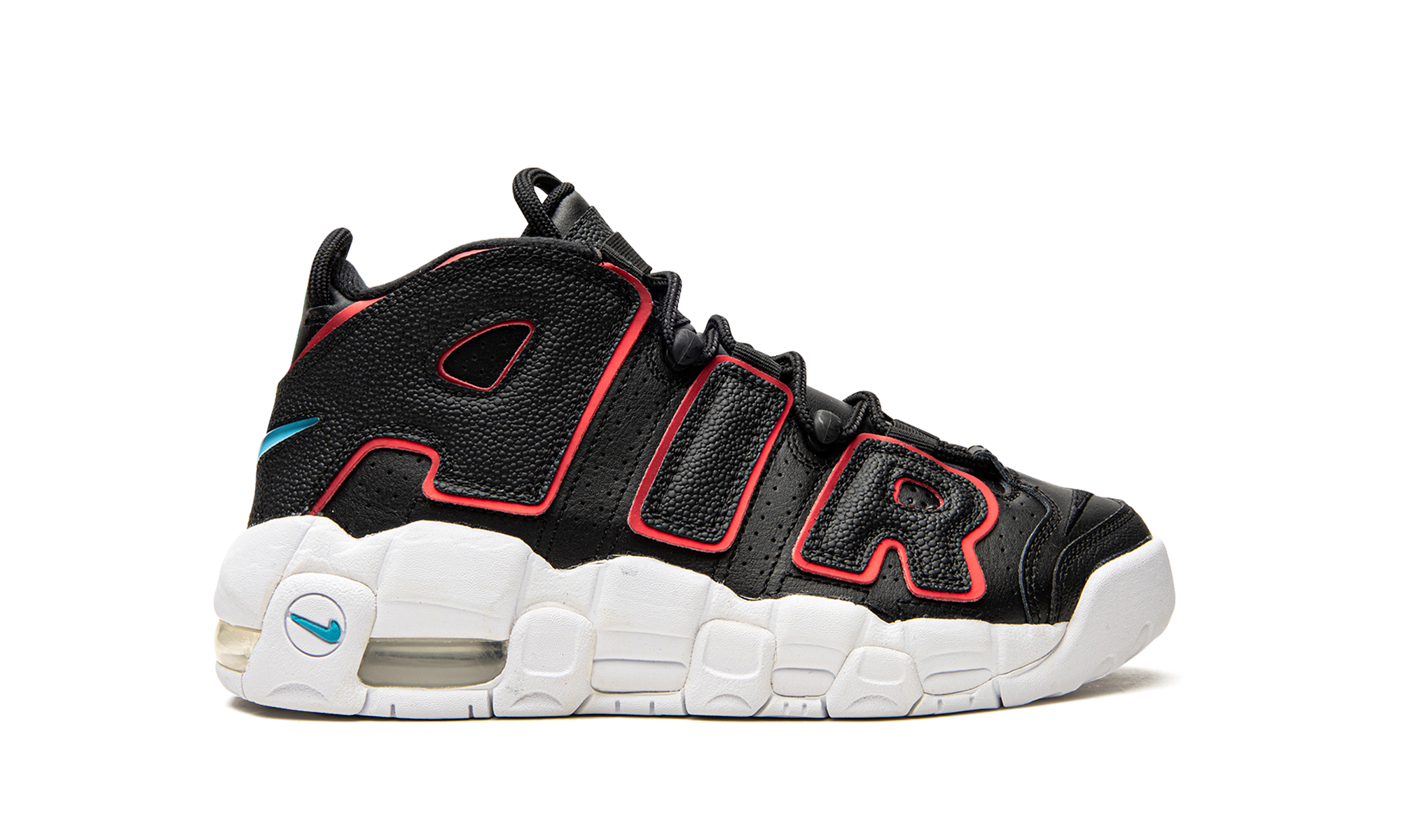 Air More Uptempo GS "Black fusion red" DJ4610 001