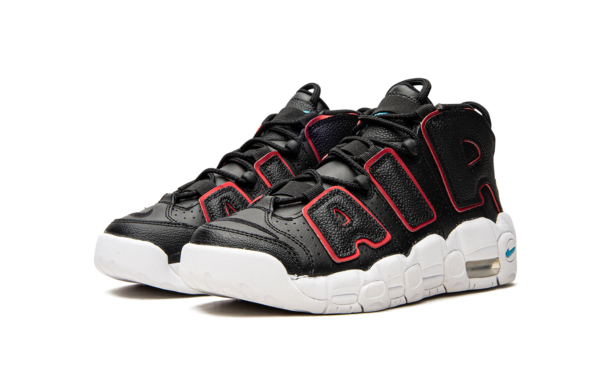 Air More Uptempo GS "Black fusion red" DJ4610 001