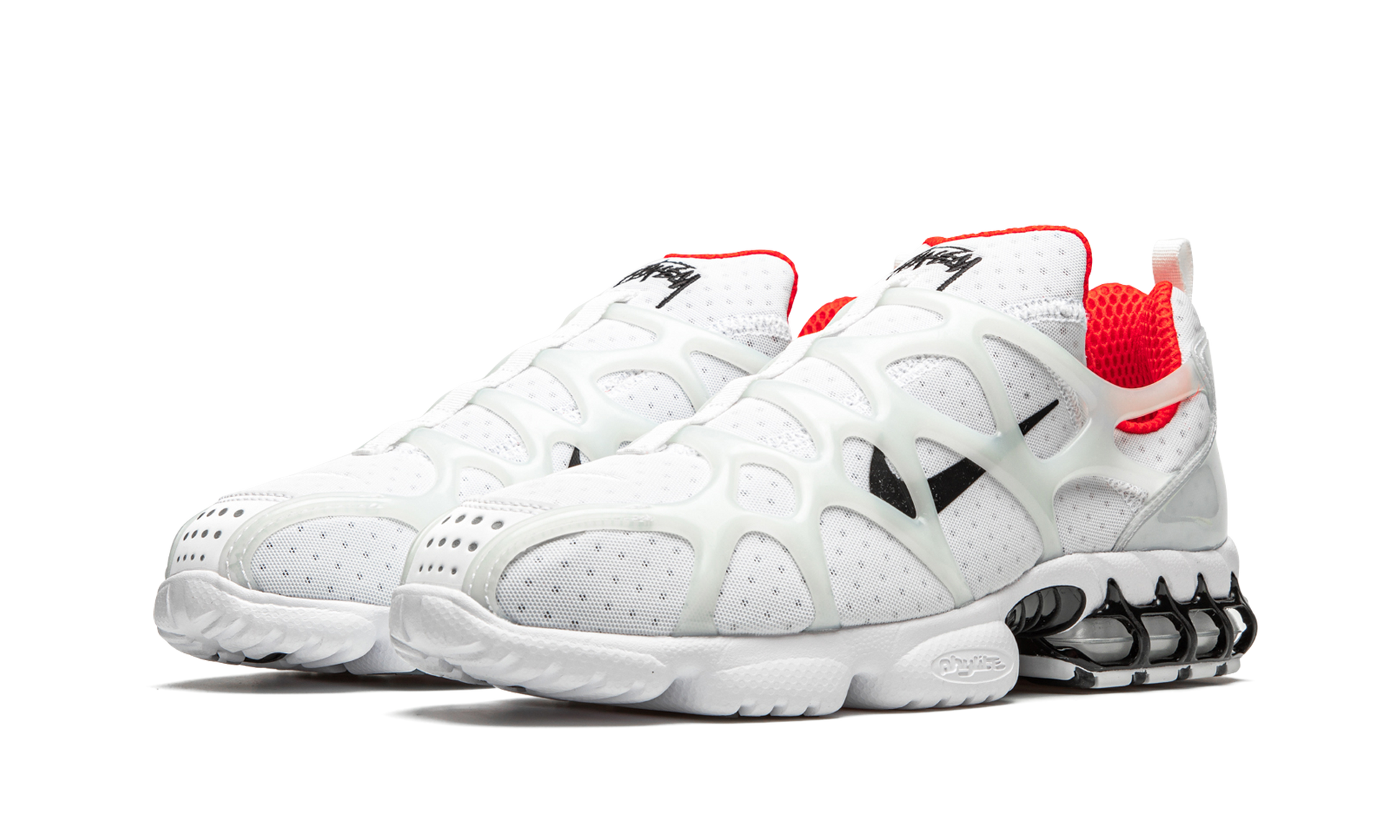 Air Zoom Spiridon Kukini "Stussy - habanero red" CJ9918 100