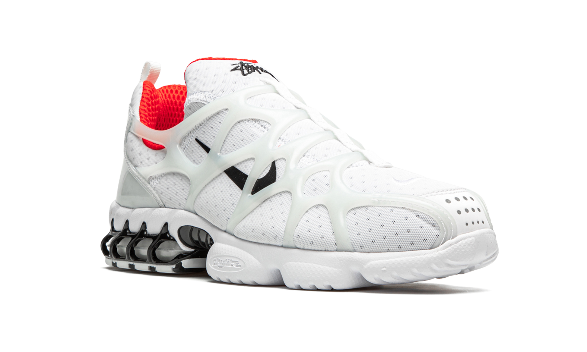 Air Zoom Spiridon Kukini "Stussy - habanero red" CJ9918 100