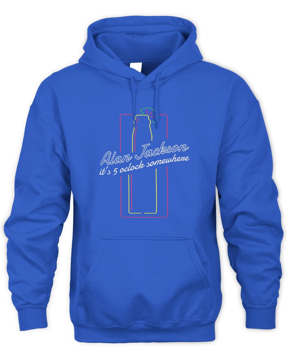 Alan Jackson Merch Neon Five Shirt
