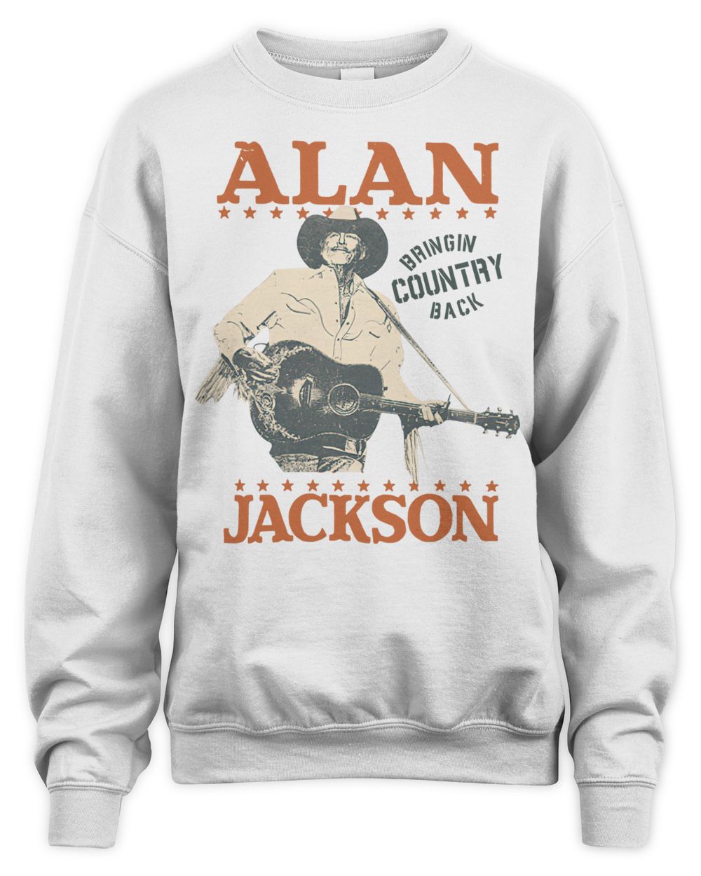 Alan Jackson Merch Vintage Bringin' Country Shirt