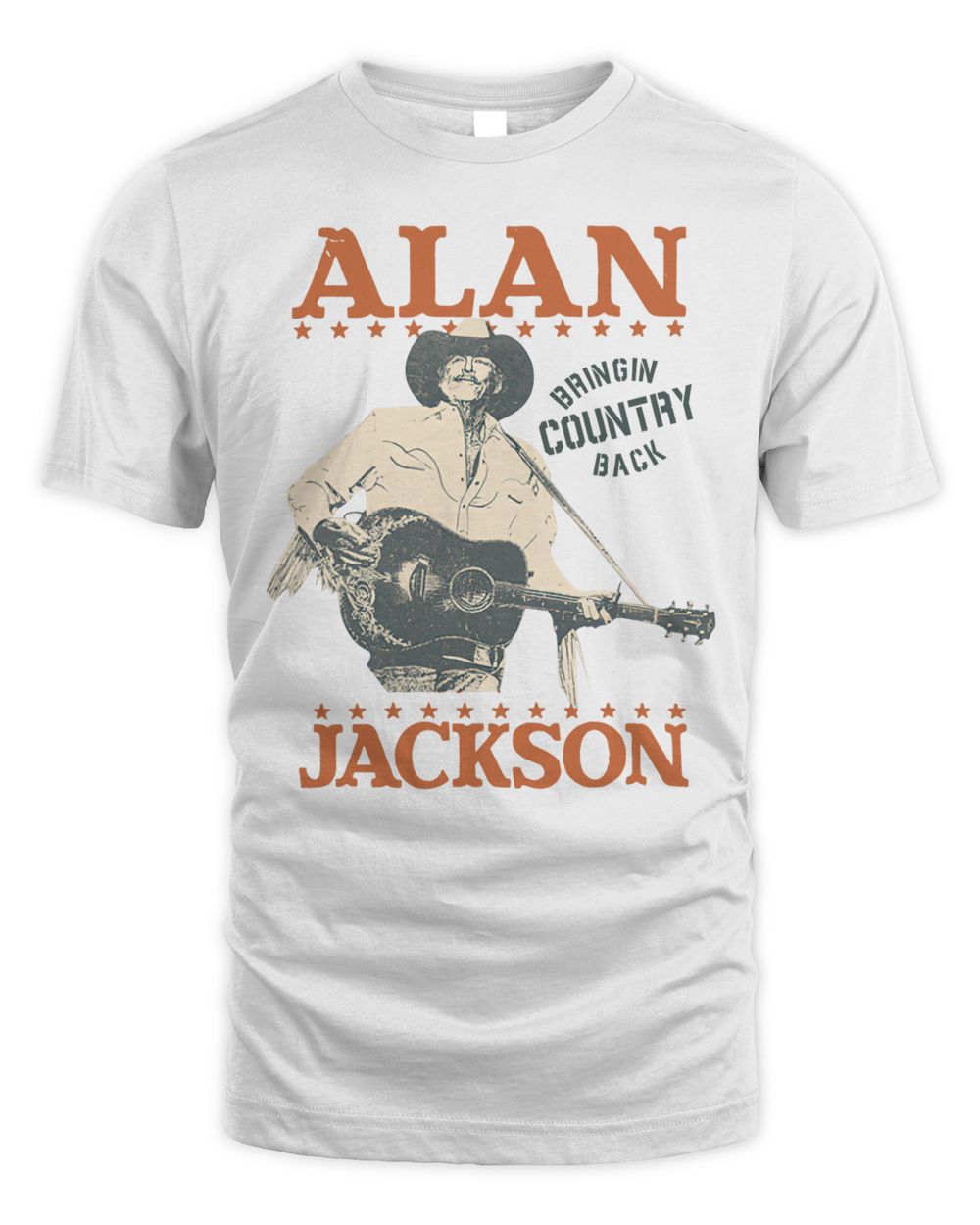 Alan Jackson Merch Vintage Bringin' Country Shirt