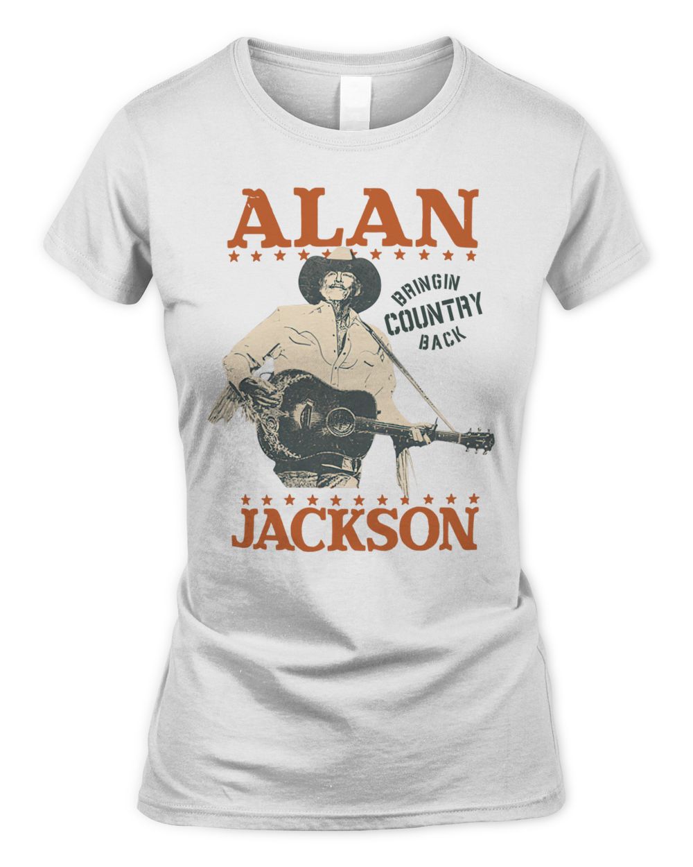 Alan Jackson Merch Vintage Bringin' Country Shirt
