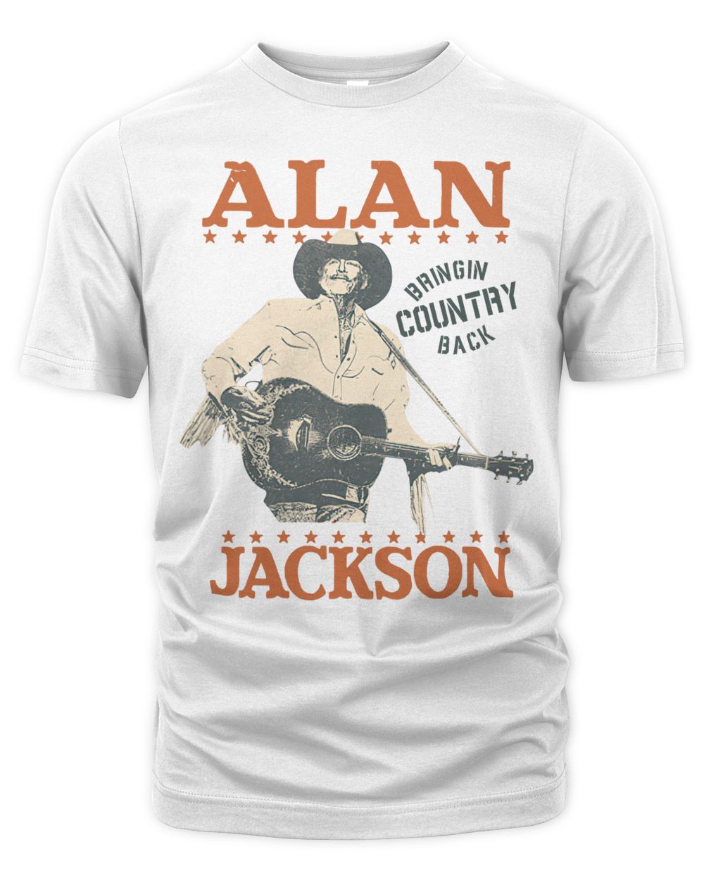 Alan Jackson Merch Vintage Bringin' Country Shirt