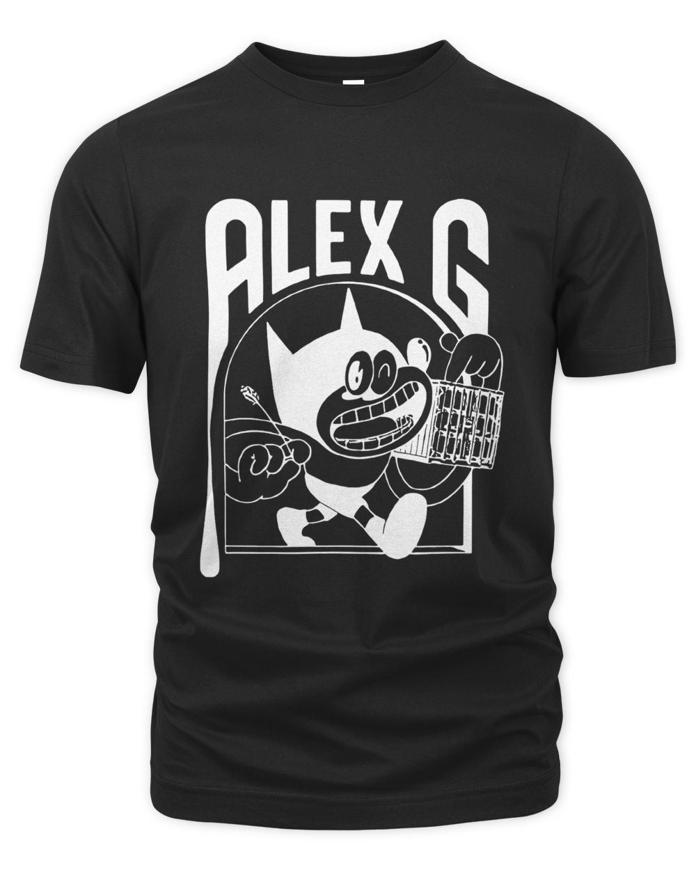 Alex G Merch Cage Shirt