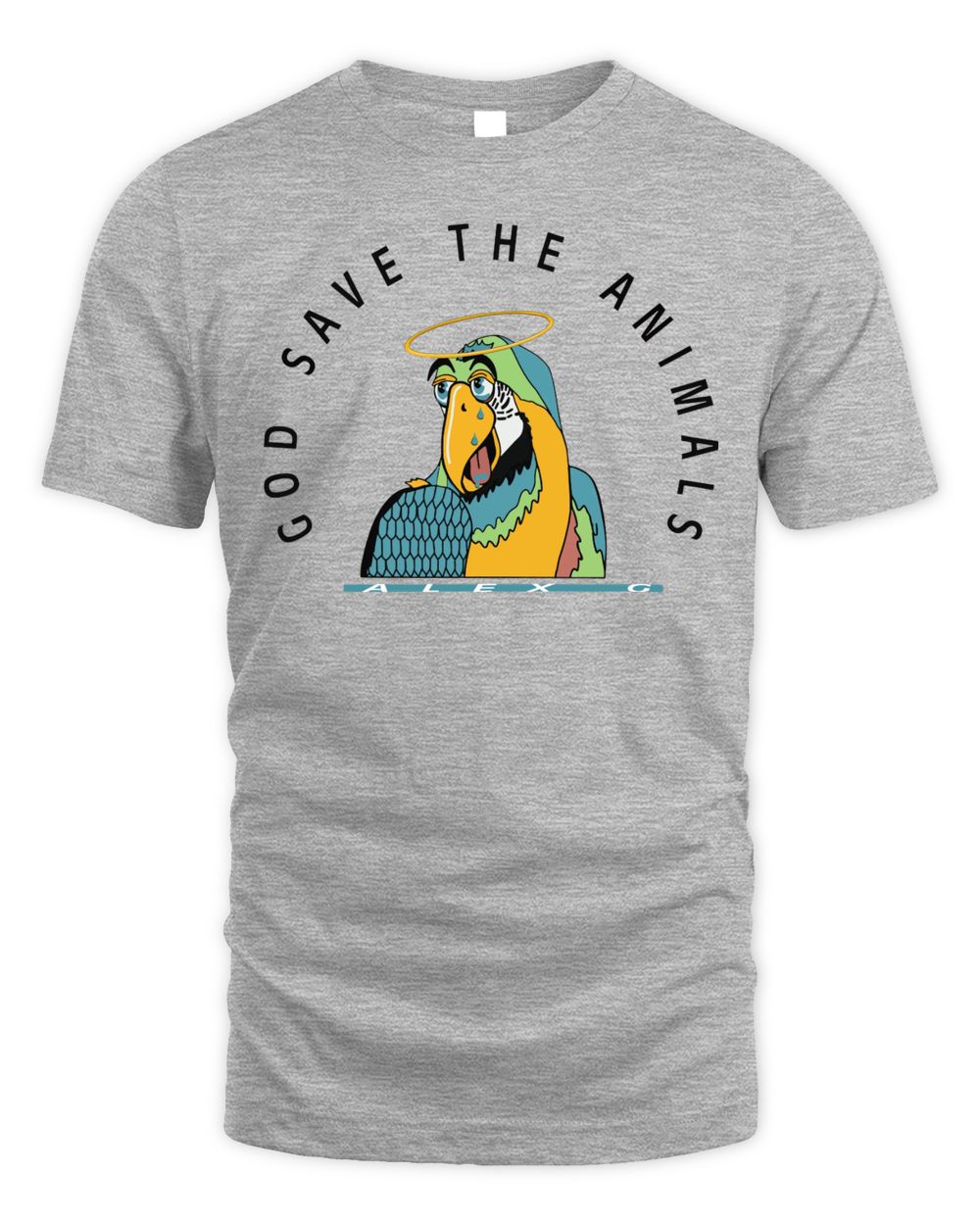 Alex G Merch Parrot Shirt