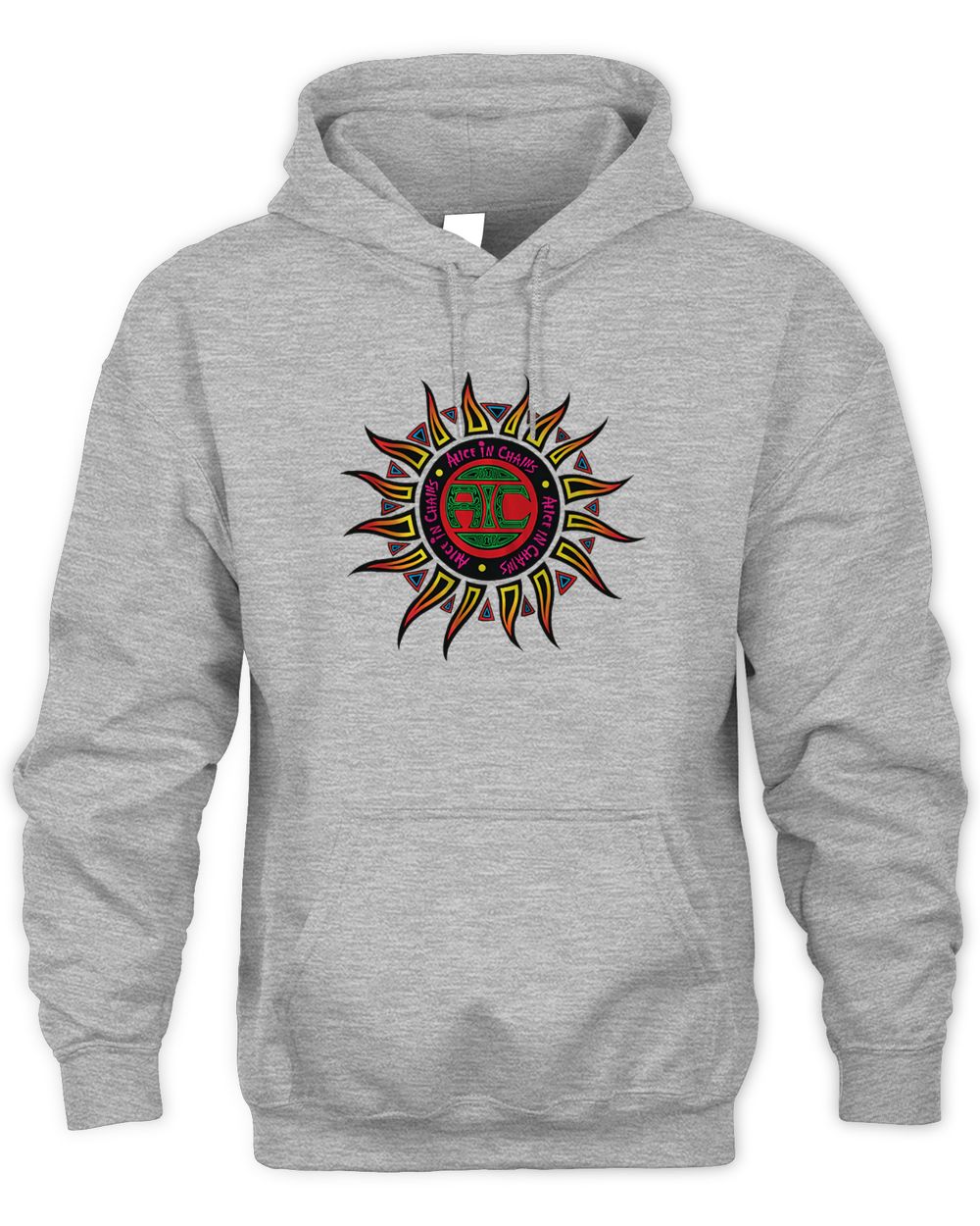 Alice in Chains Merch Sun Logo Shirt