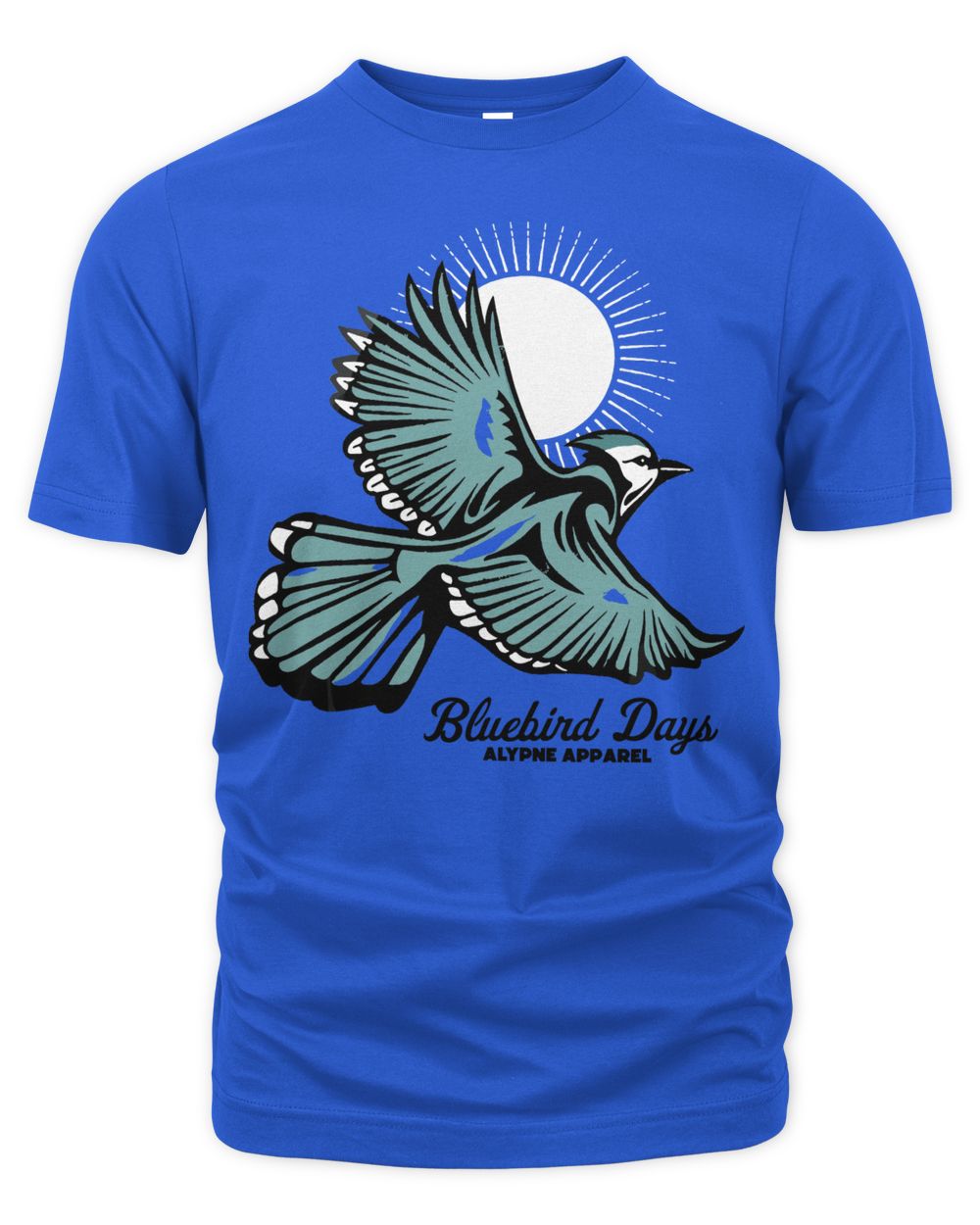 Alpyne Apparel Blue Bird Shirt