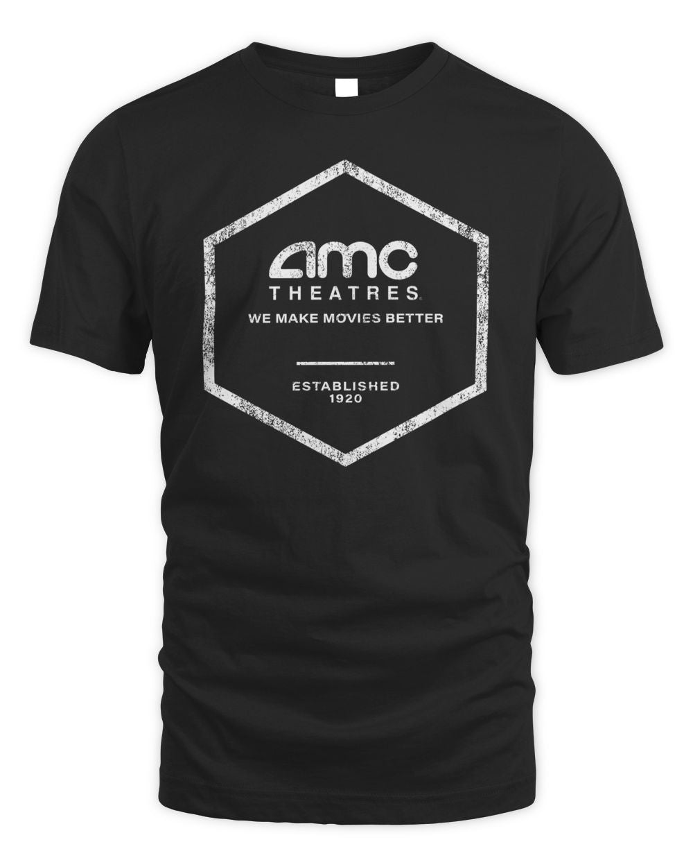 Amc Theatres Merchandise Distressed Logo Shirt