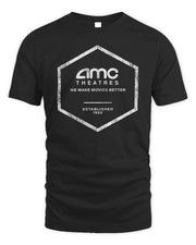 Amc Theatres Merchandise Distressed Logo Shirt