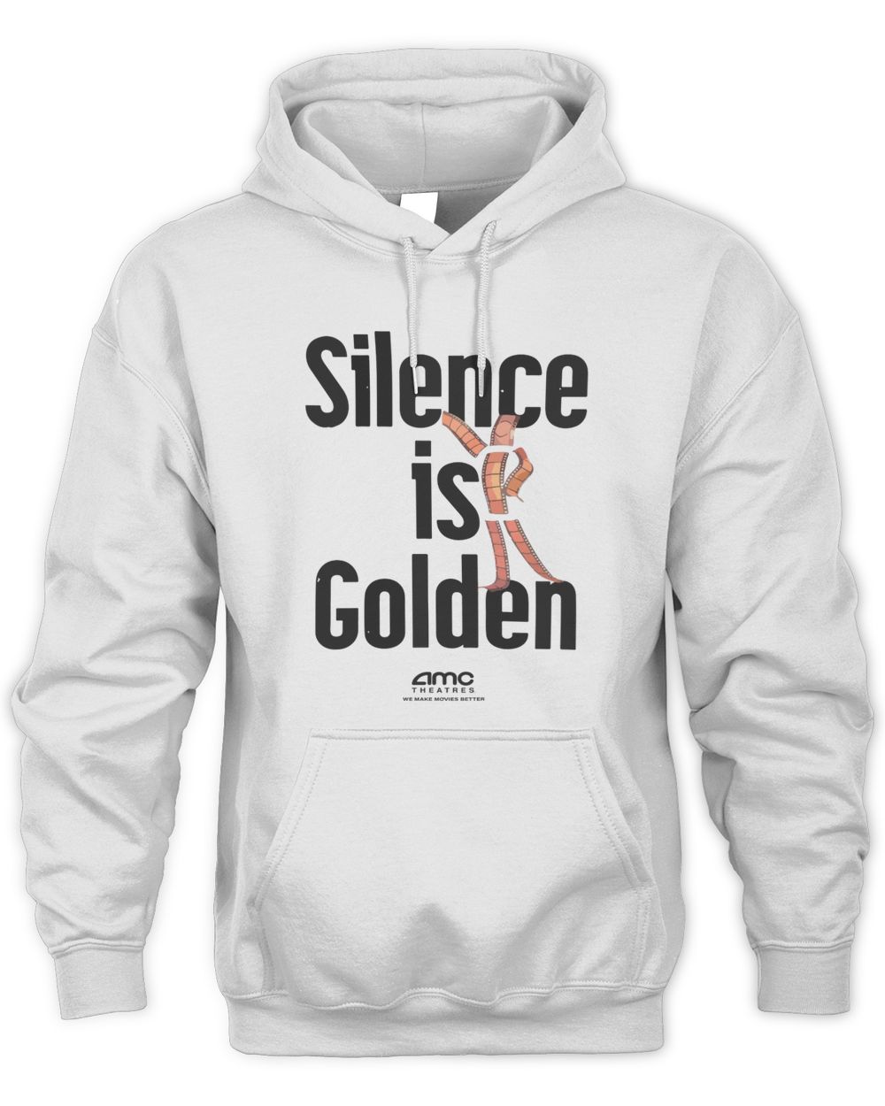 Amc Theatres Merchandise Silence is Golden Shirt