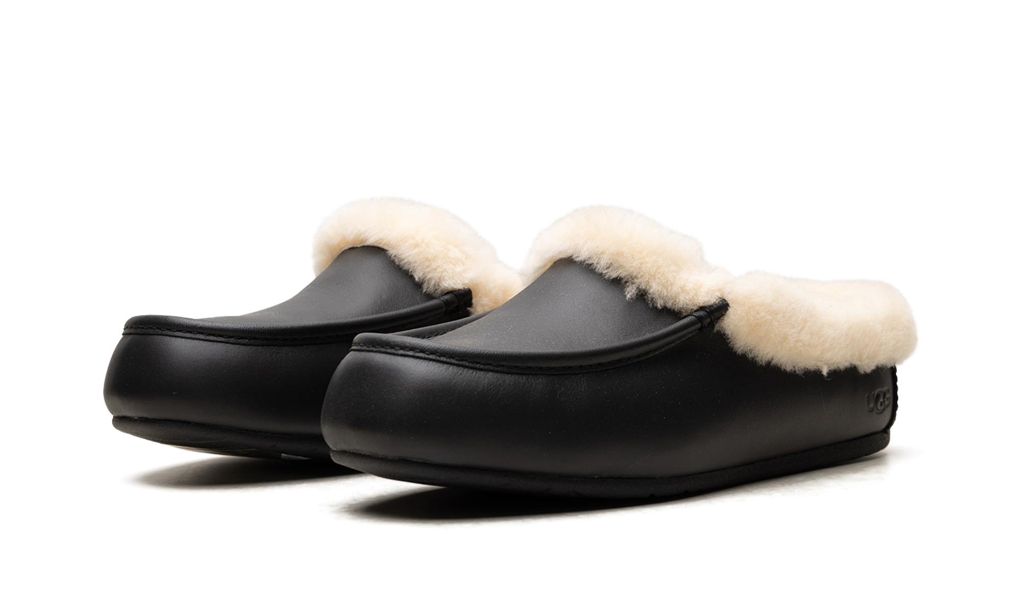 Ansley Mule Leather Women "Black" 1171392 BLK