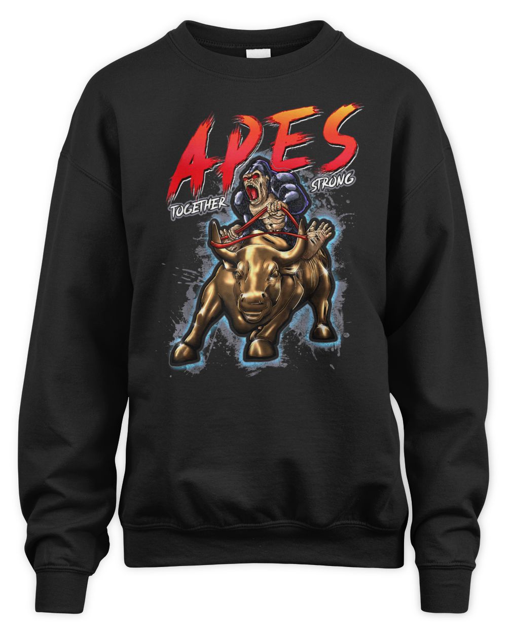 Apes Together Strong Hodl Stonk Wall Street Shirt