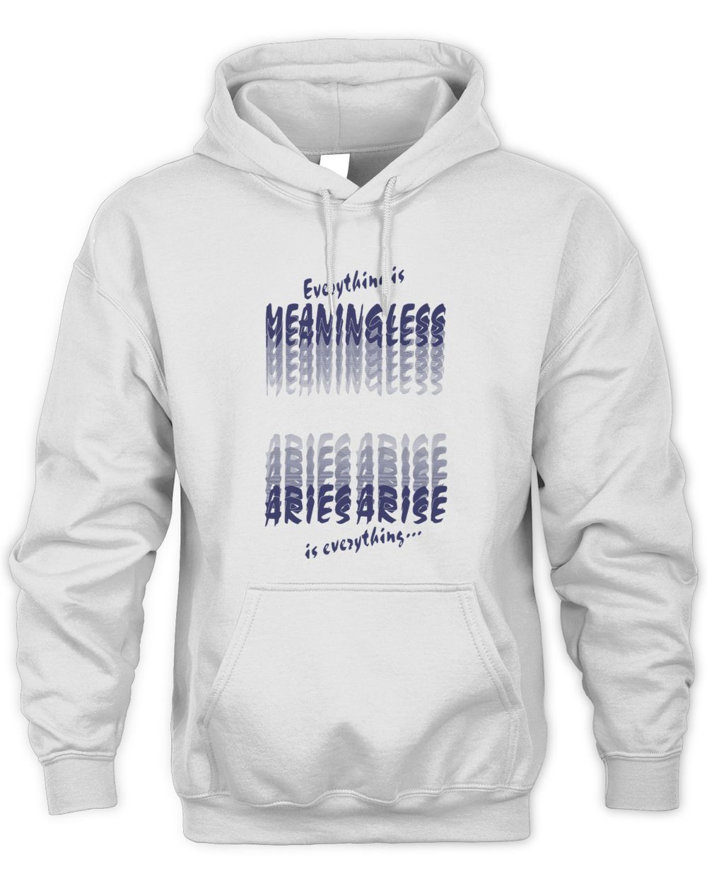 Aries Arise Clothing Everything is Meaningless LS Shirt