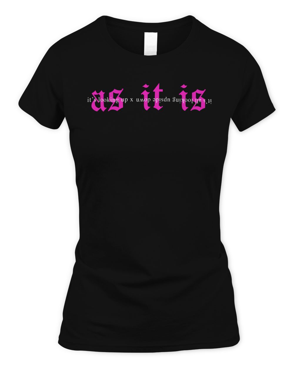 As It Is Merch Upside Down Shirt