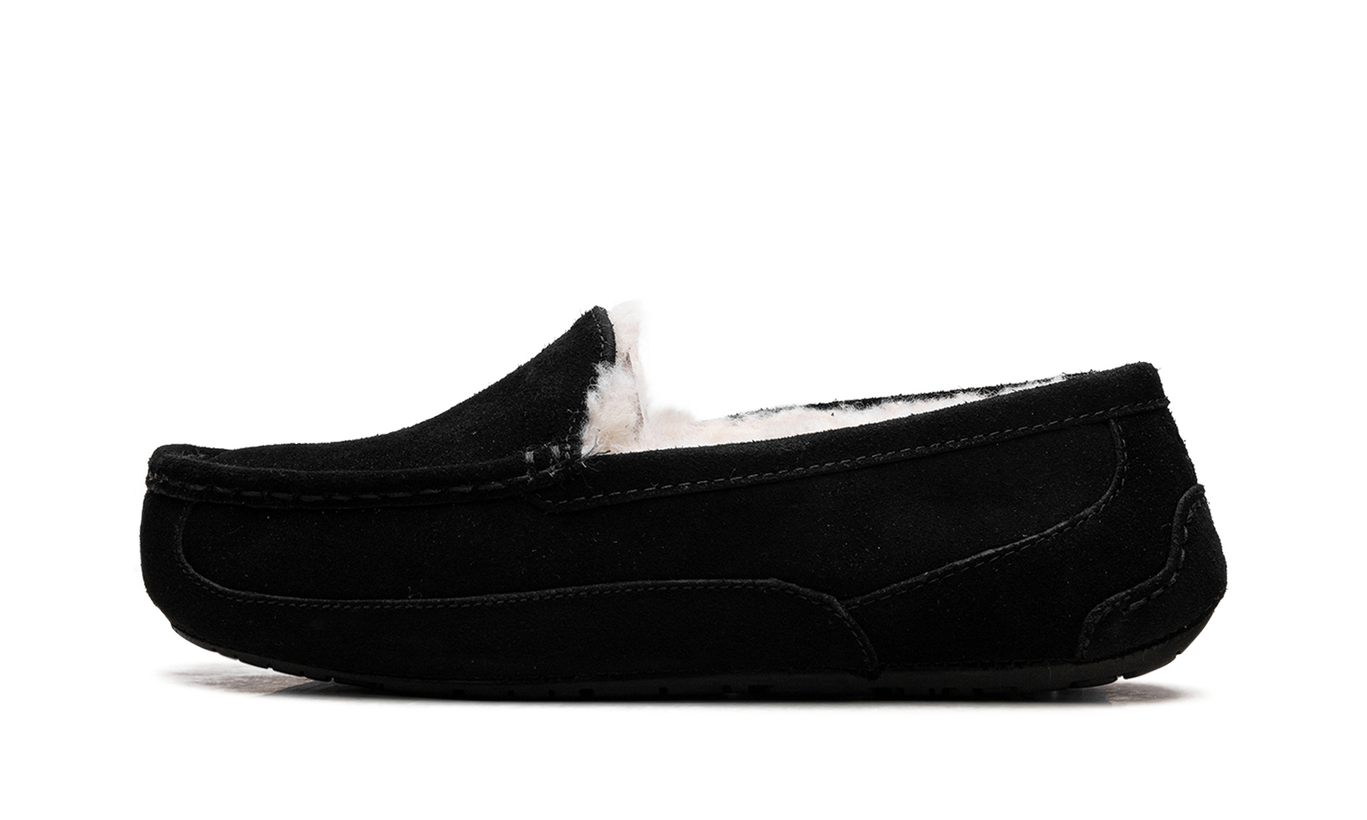 Ascot Slipper GS "Black suede" 1120886K BLKS