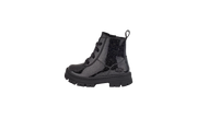 Ashton Lace Up Boot Td "Glitter Black"