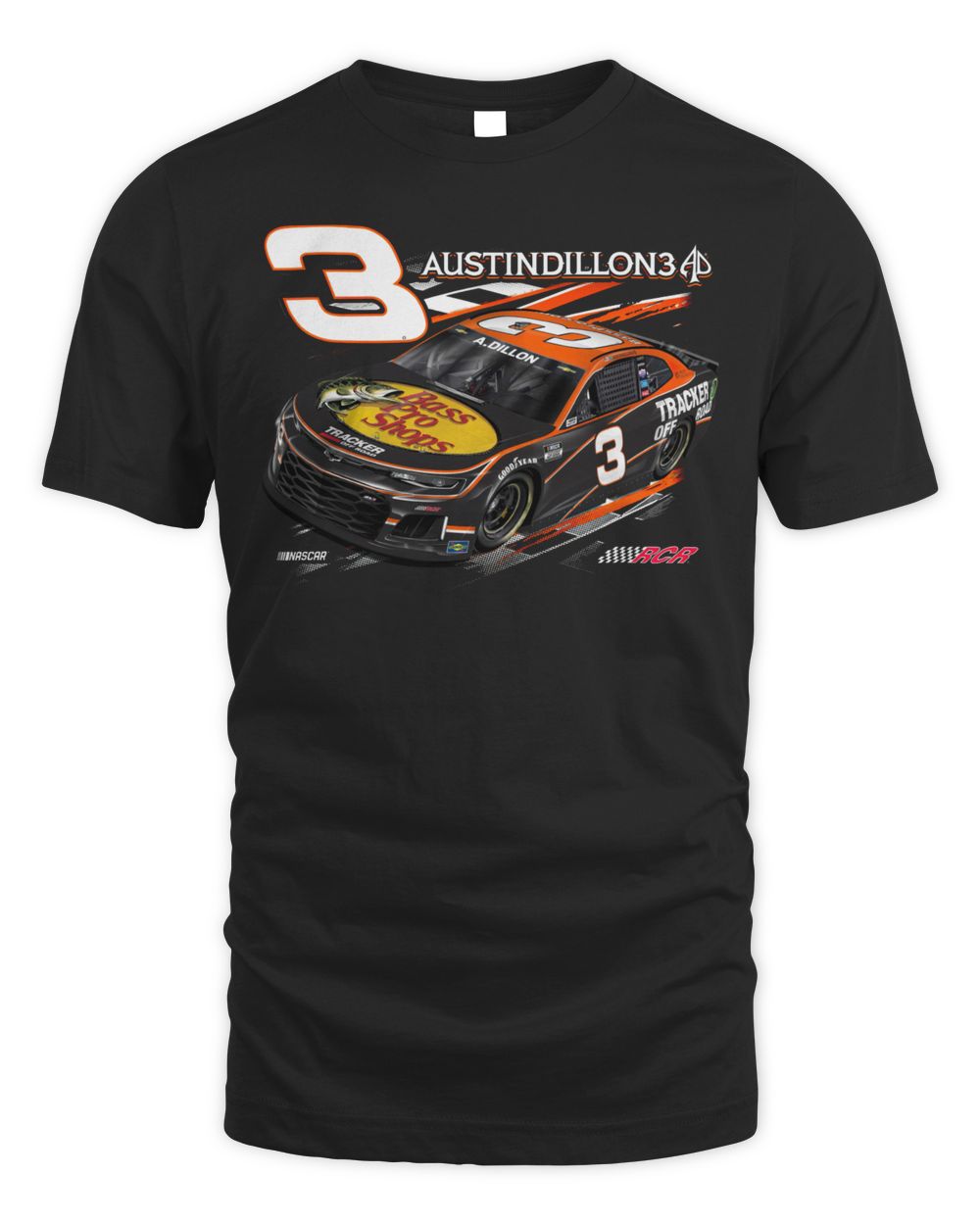 Austin Dillon Checkered Flag Bass Pro Shops Fuel Shirt