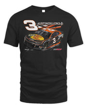 Austin Dillon Checkered Flag Bass Pro Shops Fuel Shirt