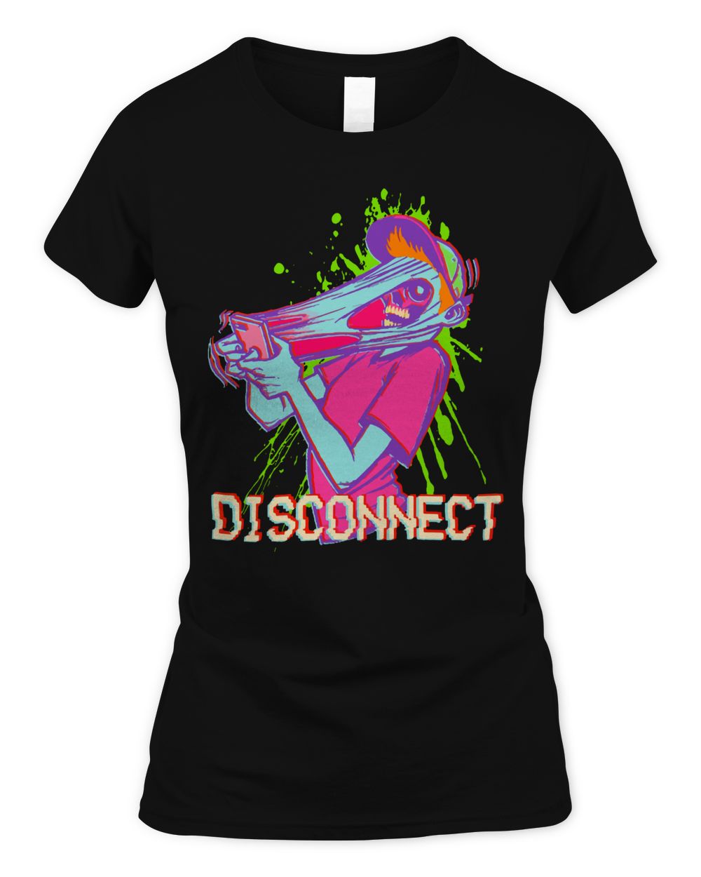 Ayylien Clothing Disconnect Shirt