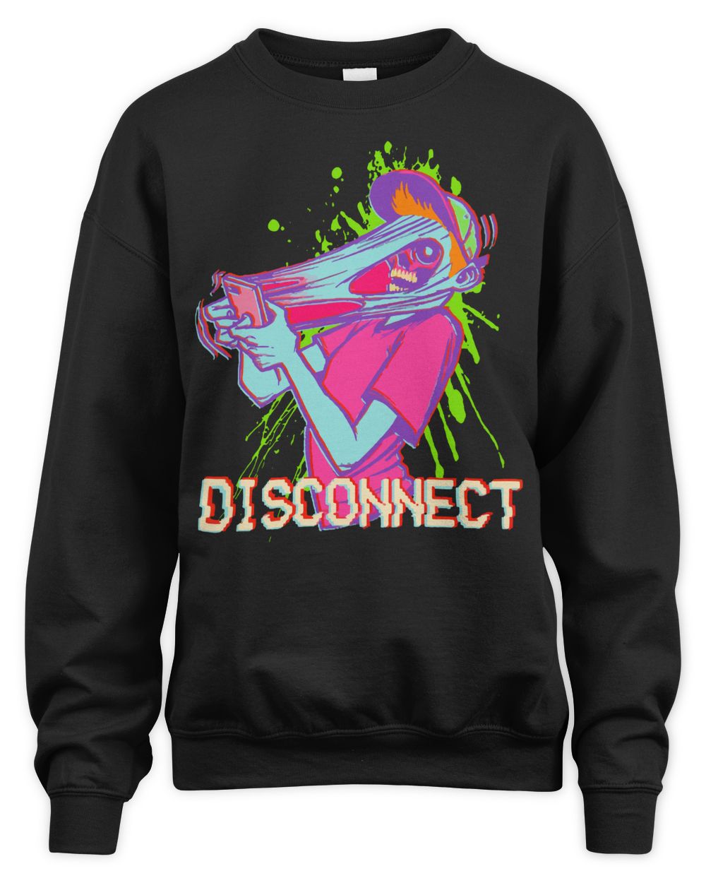 Ayylien Clothing Disconnect Shirt