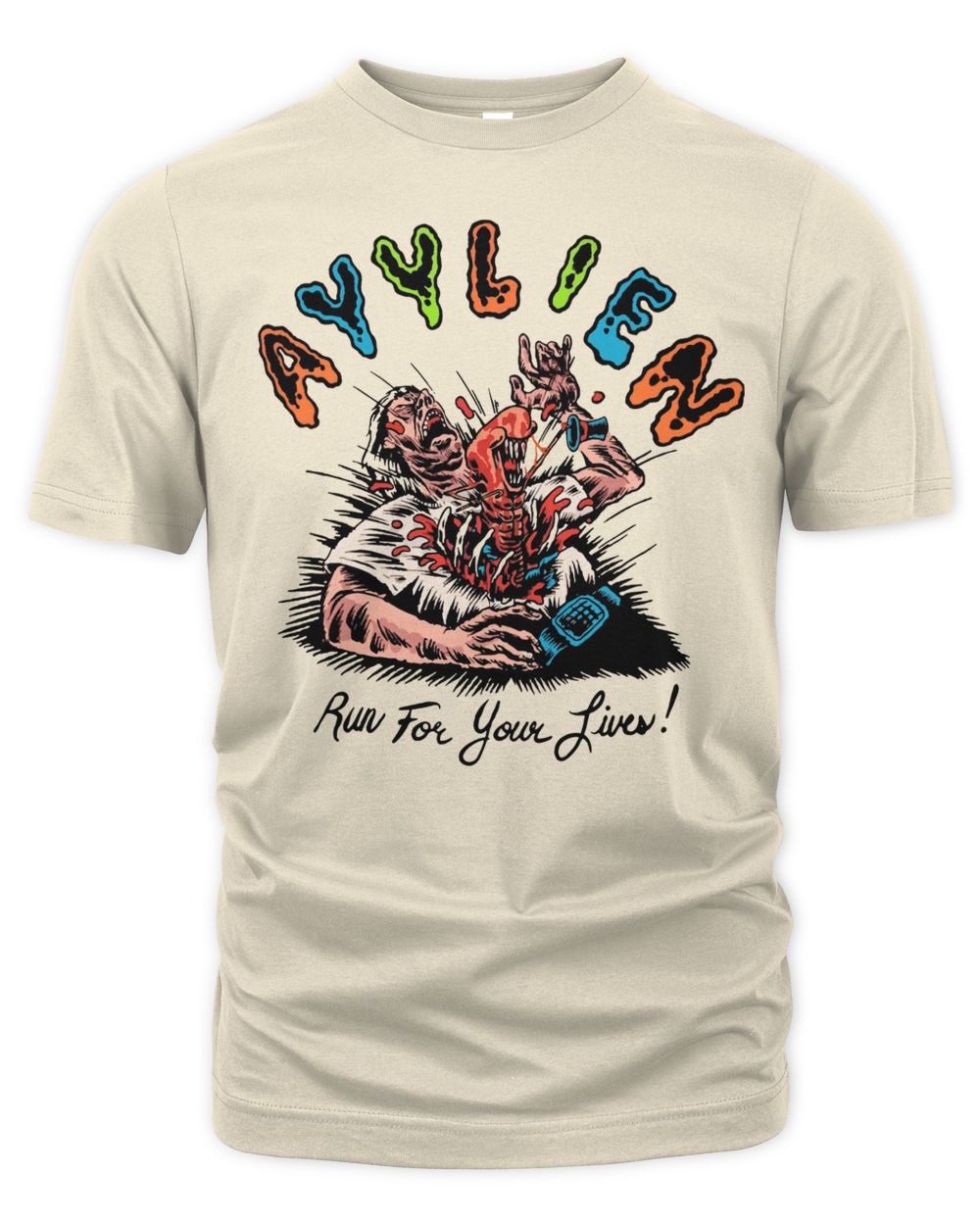 Ayylien Clothing Run for Your Lives Shirt
