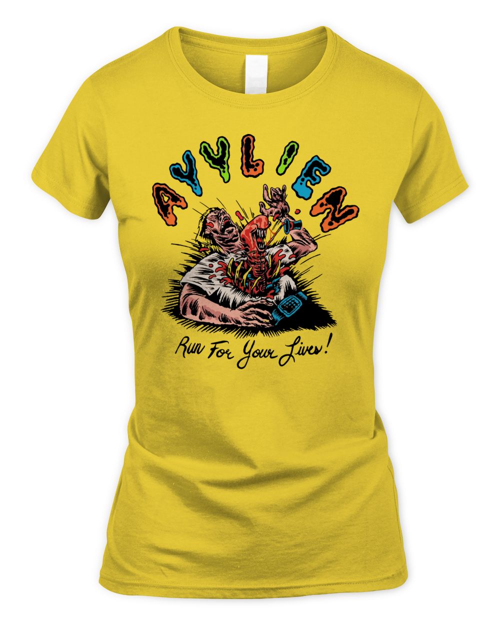 Ayylien Clothing Run for Your Lives Shirt