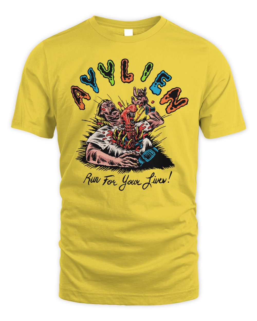 Ayylien Clothing Run for Your Lives Shirt
