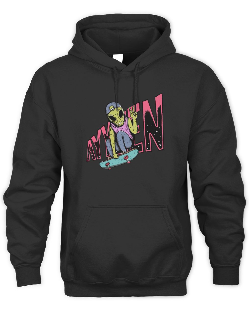 Ayylien Clothing Skater Alien Bleach Shirt