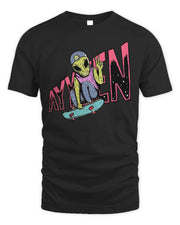 Ayylien Clothing Skater Alien Bleach Shirt