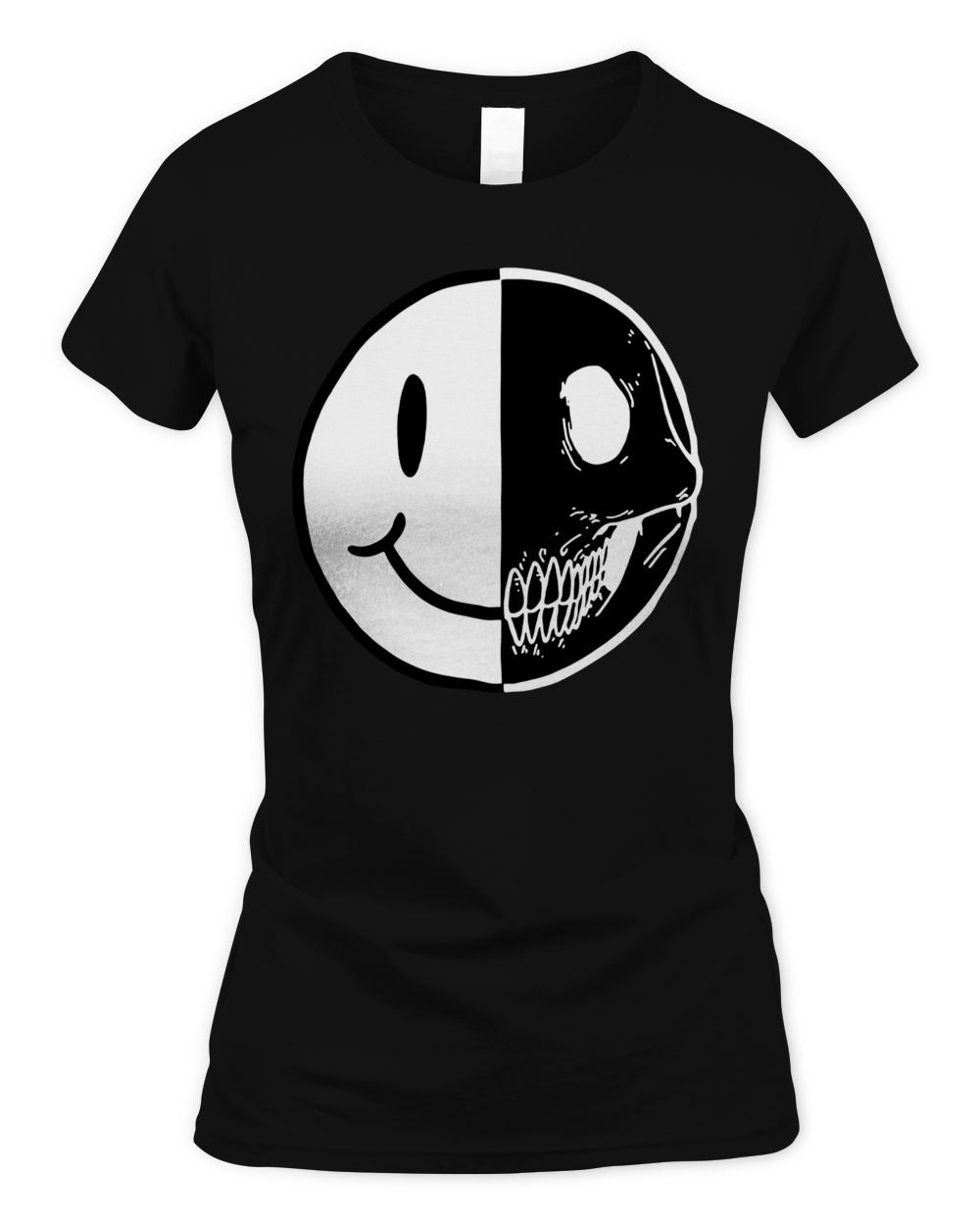 Ayylien Clothing Split Smiley Shirt