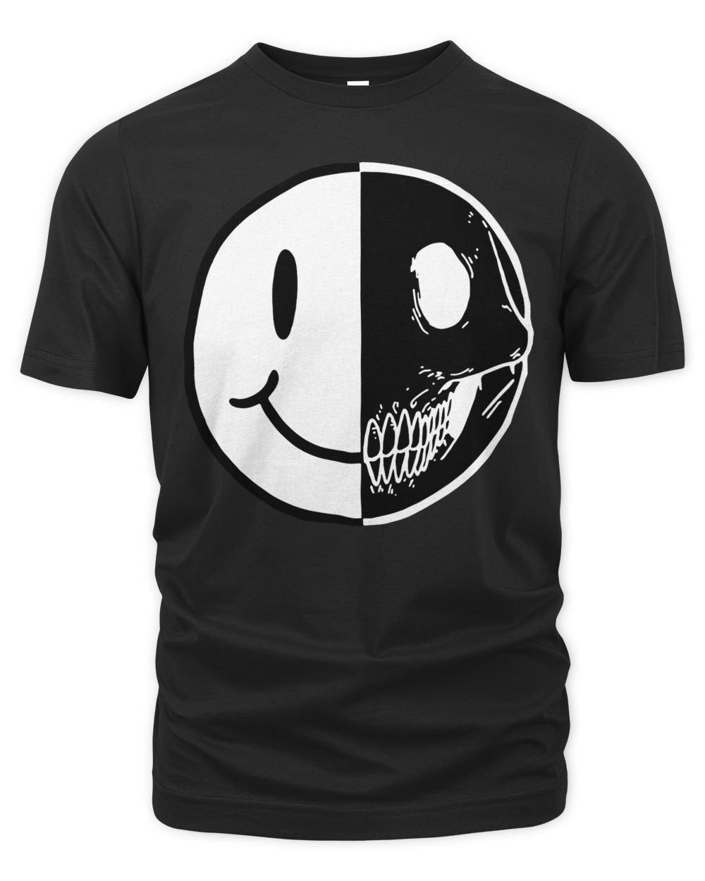 Ayylien Clothing Split Smiley Shirt