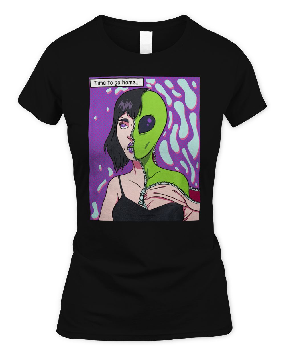 Ayylien Clothing Time to Go Home Shirt