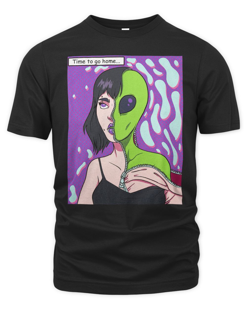 Ayylien Clothing Time to Go Home Shirt