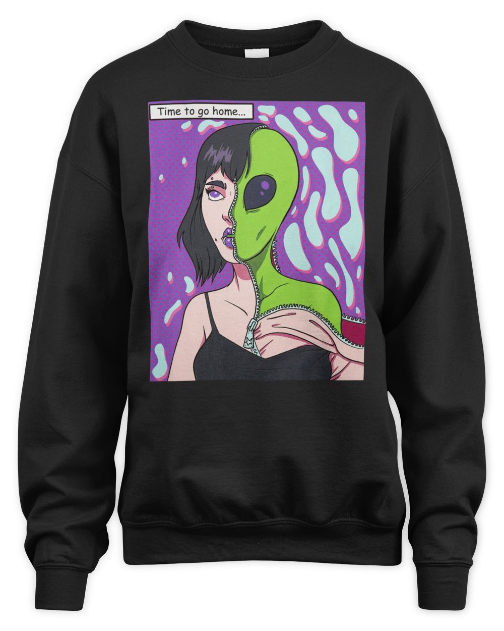 Ayylien Clothing Time to Go Home Shirt