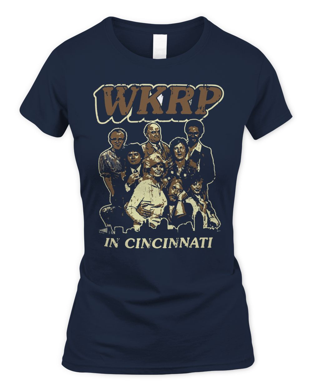 Cincy Shirts Wkrp in Cincinnati Cast Shirt